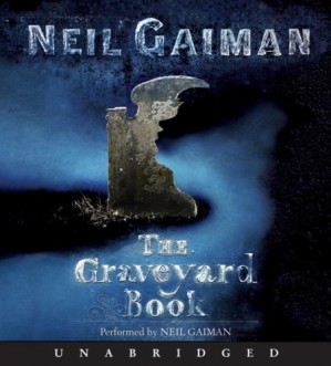  Reader: Neil Gaiman
 Short Review: Neil Gaiman reads his Newbery Medal winning book beautifully.  His nod to Kipling's The Jungle Book is just scary enough, intriguing, inventive, well-written, enchanting . . . it's downright wonderful.  I loved Bod, Silas, Scarlett, Liza, Miss Lupescu, and the rest of the graveyard's denizens and rooted for them throughout the story.  I miss them.  I'll return to this book again and recommend it to adults and kids.