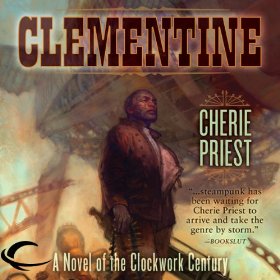 Readers: Dina Pearlman and Victor Bevine

Short Review: This sequel to Boneshaker follows Captain Croggon Hainey as he tracks and attempts to recover his airship, The Free Crow, from its captors.  It also introduces Maria Isabella Boyd, a former Confederate spy turned Pinkerton, on her first assignment.  It's good, but not quite as good as Boneshaker.